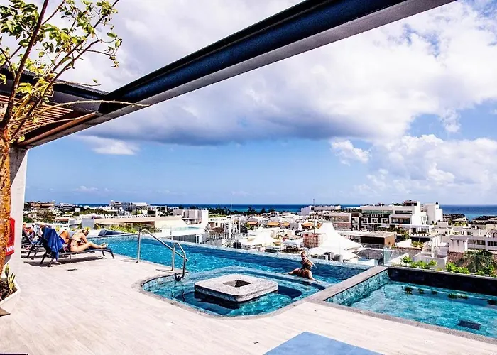 Volta-trendy & Neat Apartment- Balcony- * Playa del Carmen